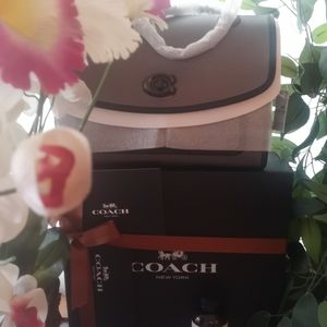 Designer Coach parker chain strap